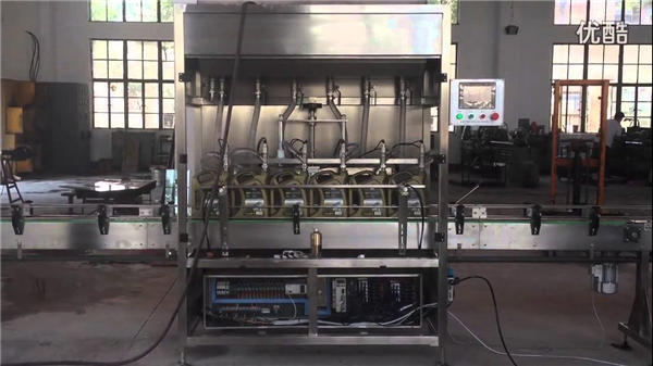 Máquina automática de llenado de botellas de aceite de pistón 1-5L