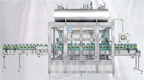 máquina de llenado rotativa de pesaje para aceites lubricantes