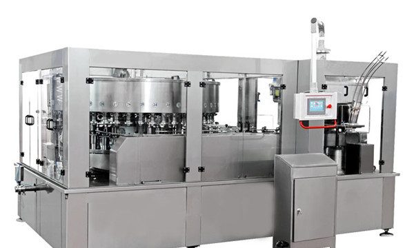 Máquina de llenado de latas de aluminio para refrescos de bebidas energéticas