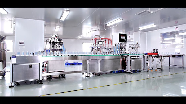 Máquina automática de llenado y tapado de crema