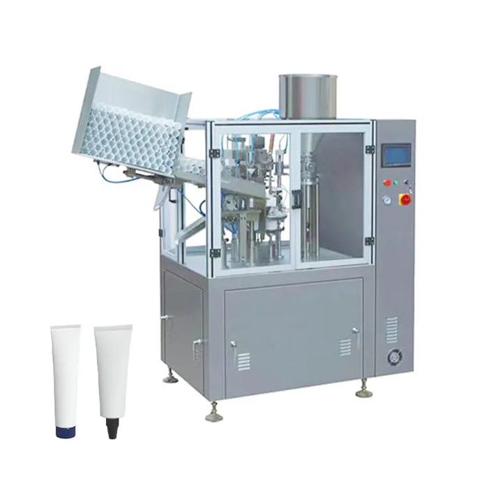 Máquina automática de llenado y sellado de tubos de plástico ultrasónicos