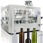 Máquina de llenado de latas de cerveza