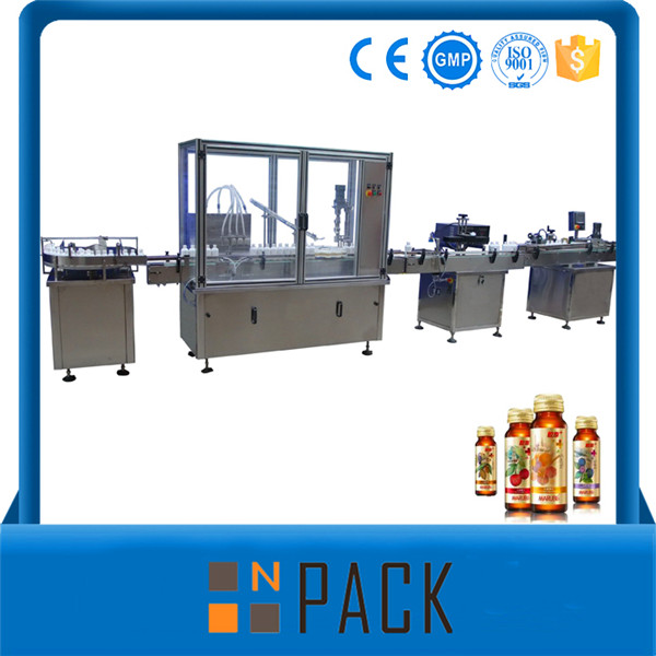 Máquina de rellenar líquida automática de la botella de miel del proveedor de China