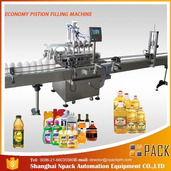 máquina de llenado de aceite de cocina 