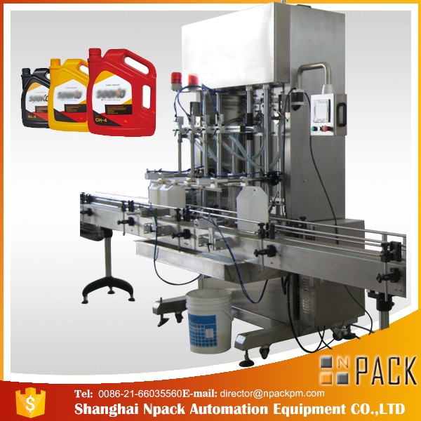 Máquina de llenado de detergente líquido automático 500ml-2L / máquina de llenado de líquido de lavado