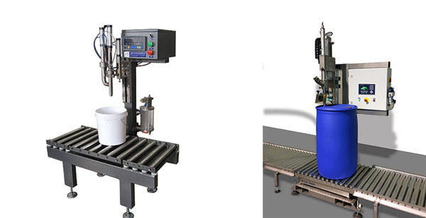 Máquina de llenado de bidones de aceite