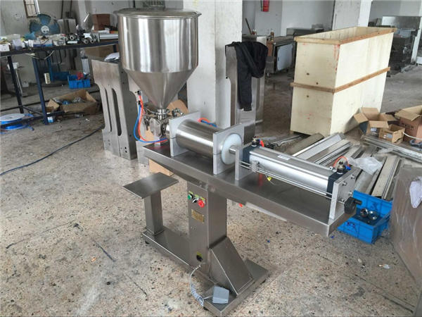 Máquina de llenado de miel semiautomática de una cabeza