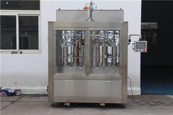 Máquina automática de llenado de botellas de mermelada