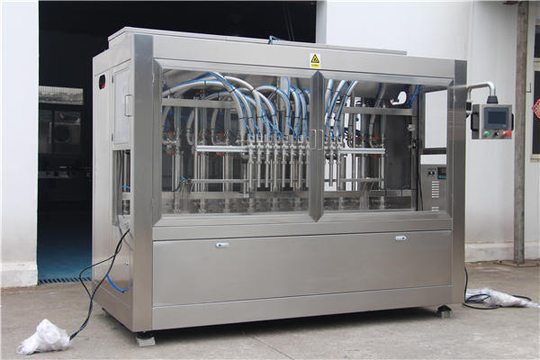 Llenadora de miel totalmente automática en botellas 