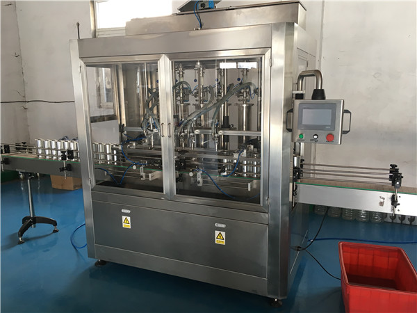 Máquina de llenado de salsa de botella de vidrio