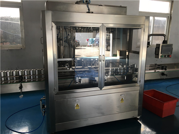 Máquina de llenado de salsas completamente automática de alta calidad