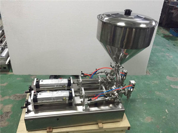 Máquina de llenado de mermelada de fresa de doble cabezal ampliamente utilizada