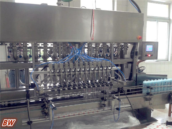 Máquina de llenado de mermelada de 8 cabezas 