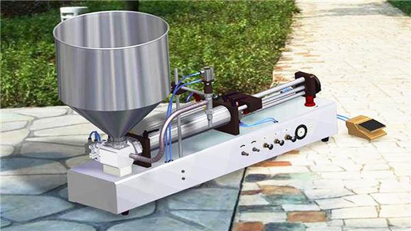 Máquina de llenado de líquido detergente semiautomática