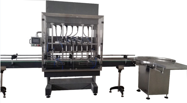 máquina de llenado de líquidos corrosivos