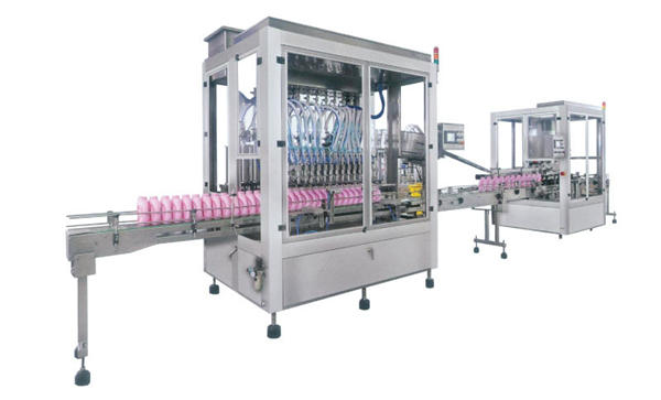 Máquina de llenado de champú con detergente de jabón líquido completamente automática
