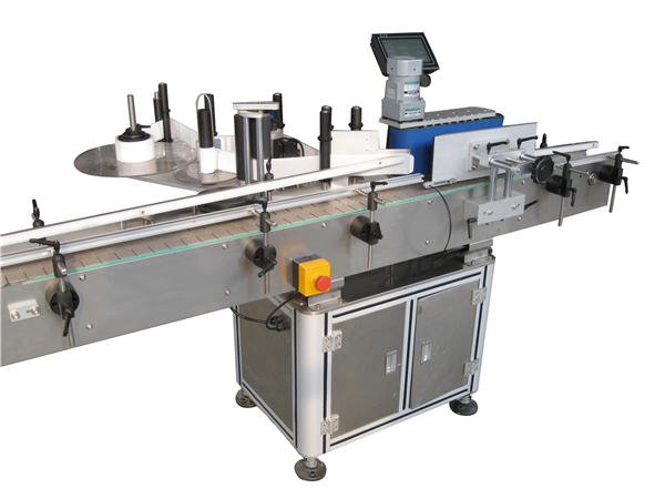 Fabricante automático de la máquina de etiquetado de la botella redonda de la etiqueta engomada